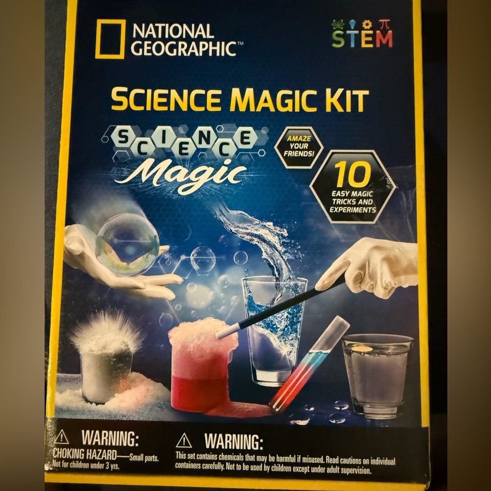 🧪 National Geographic Science Magic Kit ✨new